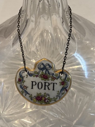 Vintage decanter label - vintage,