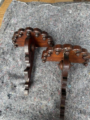 Victorian clock shelf - victorian,