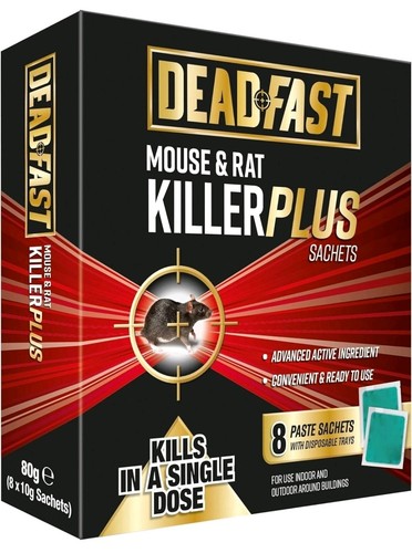 Deadfast mouse rat killer - deadfast, &