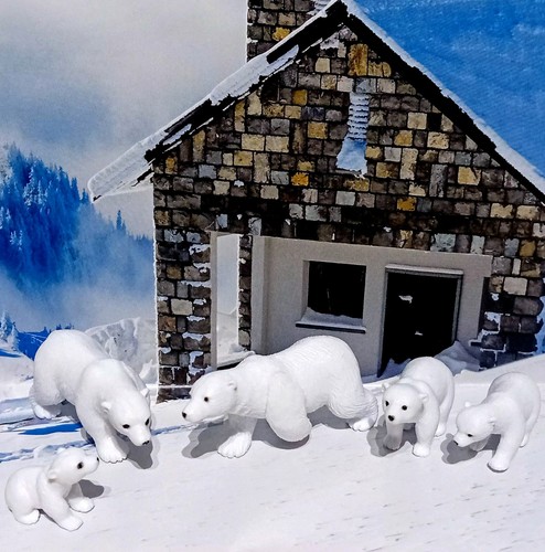 Pcs small polar bear - ,