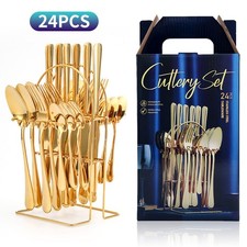 [24pcs] Hanging Cutlery Set