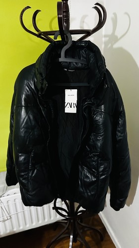 Zara real leather puffer - （real, leather）puffer