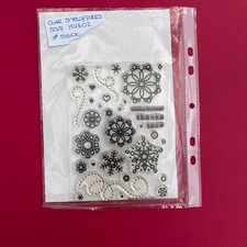 Simon Says Stamp "Cute Snowflakes" Christmas, Holiday or Winter Stamp Set