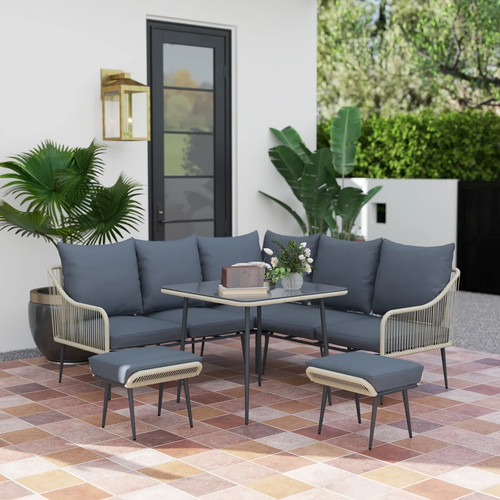 Outsunny rattan garden - rattan,