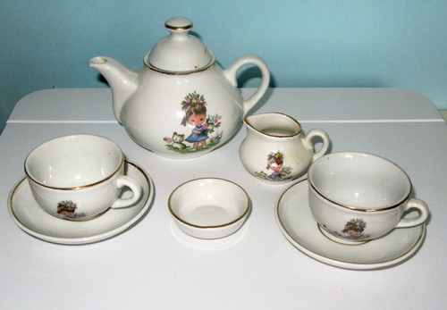 Vintage child play porcelain - play,