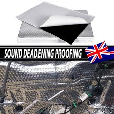 20PC SOUND DEADENING PROOFING MAT FOIL BUTYL CAR VAN TRUCK VIBRATION DAMPING MAT