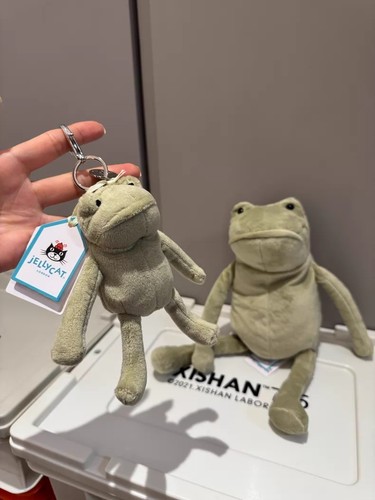 Jellycat fergus frog bag - jellycat,