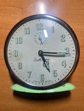 Vintage 1950? Smith's Alarm Bedside windup Clock- in good order