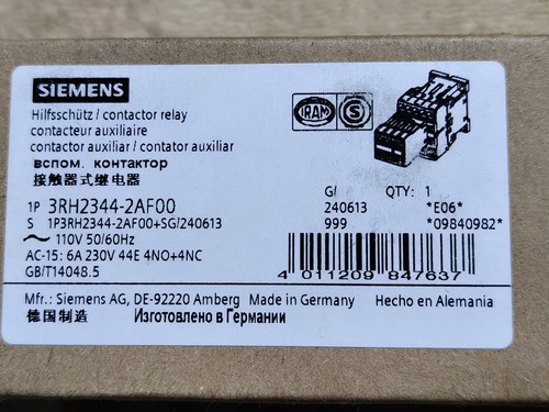 Siemens 3rh2344 2af00 - siemens, 3rh2344-2af00