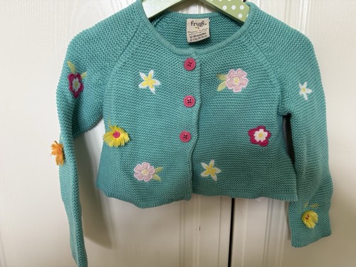 Frugi girls cardigan green - frugi,
