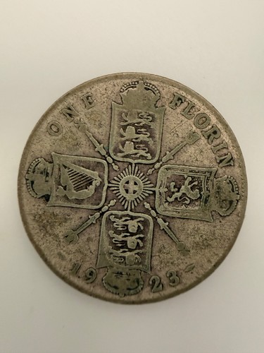 1923 king george silver - 1923,