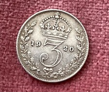 1920  Silver Threepenny