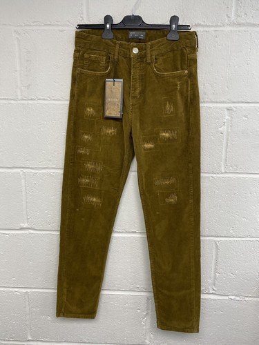 Zara man distressed patchwork - zara,