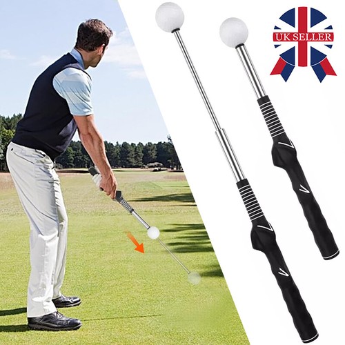 Retractable golf training aid - golf,