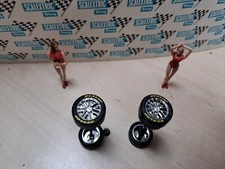 SCALEXTRIC BRAND NEW WHEELS , TYRES &AXLES SUPERB FOR SCRATCH BUILDERS ETC