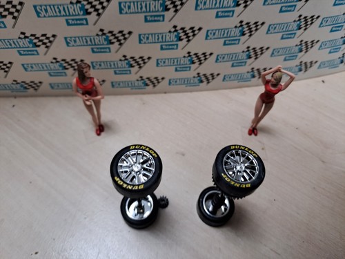 Scalextric brand new wheels - scalextric,