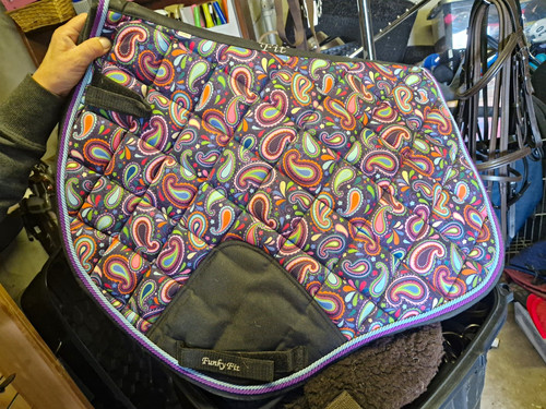 Funky fit paisley horse saddle - funky,
