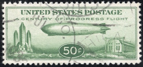 Stamps c18 air mail - us, #