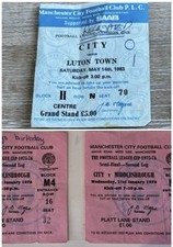 Manchester City Tickets 1976 &
