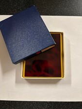 Orlik Cigarette Case Vintage Gold and Red