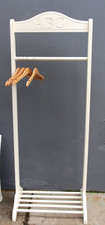 MOTHERCARE WHITE WOOD FREE STANDING BABY/CHILD CLOTHES/DRESS UP CLOTHES RAIL