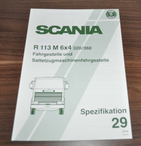 1989 scania r113 320 - r113, m