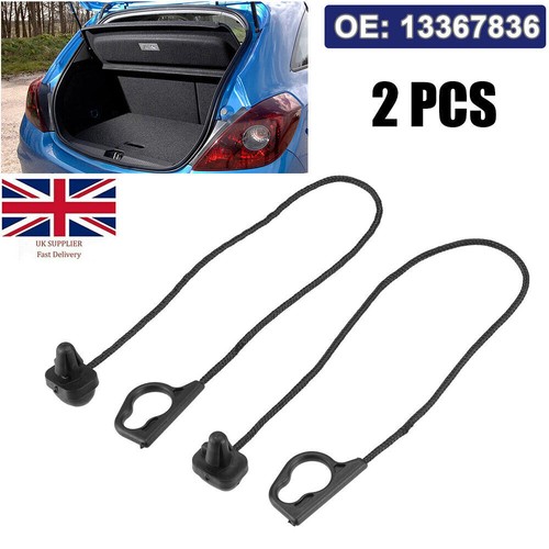 Rear parcel shelf string - 2x,