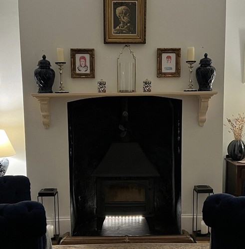 100cm long fireplace kitchen - 100cm,
