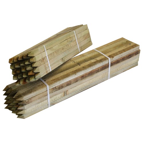 Square sawn wooden - sawn, stake