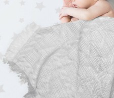Ruffled Baby Shawl, Wrap