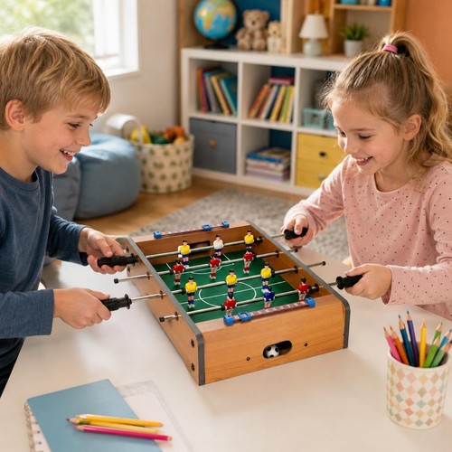Mini tabletop foosball game - tabletop,