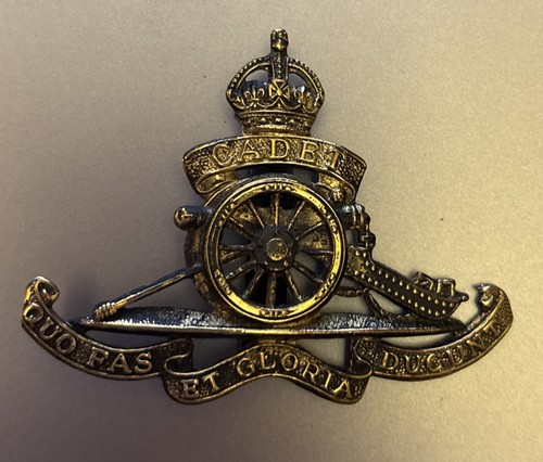 Royal artillery cadet - cadet, kc