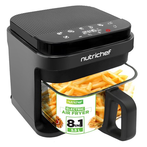 Nutrichef air fryer - nutrichef,