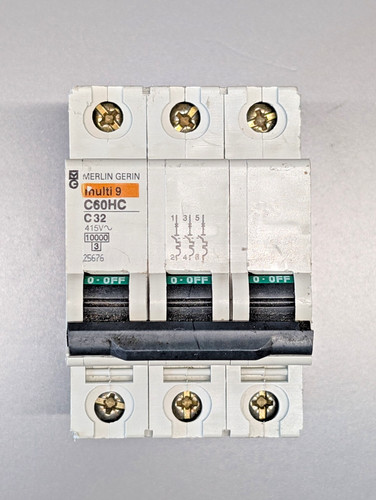 Merlin gerin c60hc332 mcb - merlin,