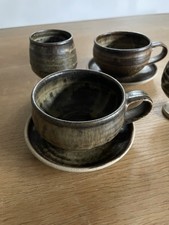 Vintage St Ives Pottery Cups &