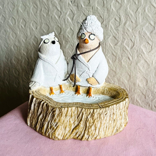 Next owl couple bathroom - next,