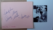 ORIGINAL AUTOGRAPH SAVEEN & DAISY MAY Ventriloquist