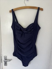 Bon Marche Blue Ruched Padded