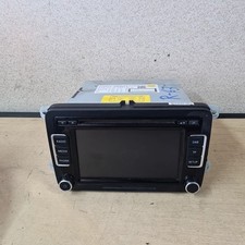 VW GOLF MK6 2008_2012 RADIO/CD PLAYER HEAD UNIT 3C8035195G