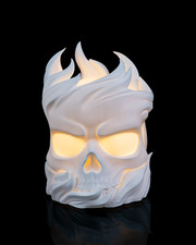 Flaming Skull Mood Lamp –
