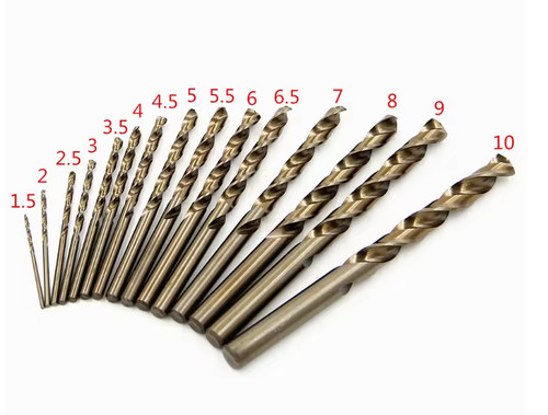 15pcs cobalt hss drill - 15pcs,