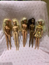 Vintage Mattel Barbie's X 5 (