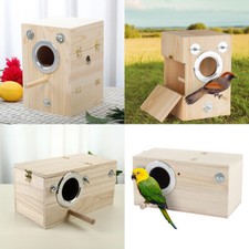Wooden Breeding Nest Box Birds