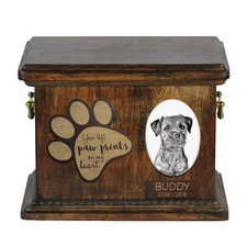 Border Terrier Urn With