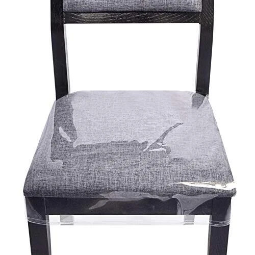Clear dining chair covers - covers, 6