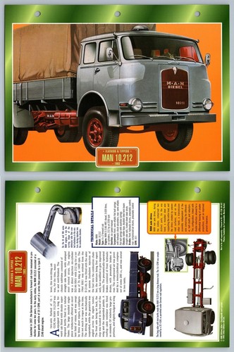 Man 212 1963 flatbeds - man,