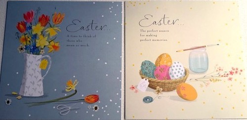 Pack easter cards with - pack,