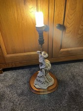 Lesser & Pavey Leonardo Collection Art Deco Style Lady Figurine Table Lamp