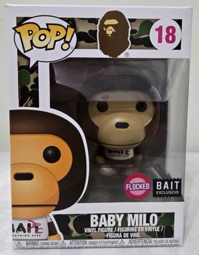 Baby milo funko pop - baby, flocked