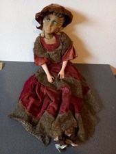 Old french salon doll - salon, 1920